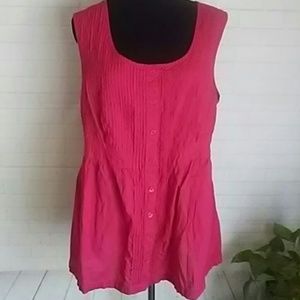 Croft & Barrow Woman 100% Cotton Blouse